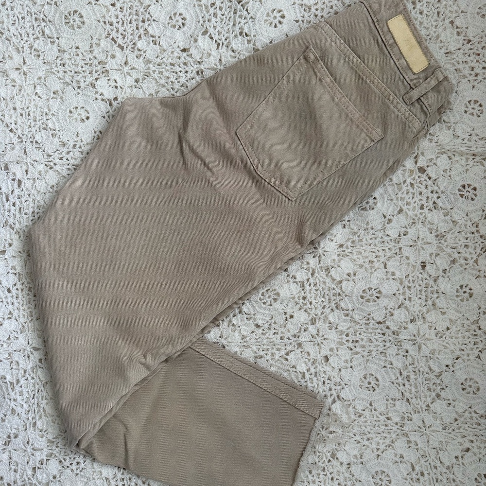 Zara Tan Mom Jeans